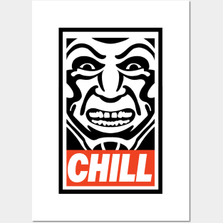 Chill in Red Posters and Art